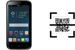 How to read QR codes on a QMobile Noir X90?