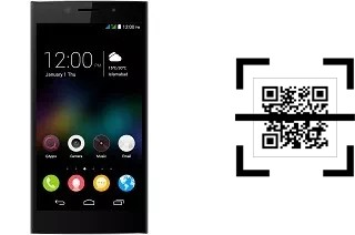 How to read QR codes on a QMobile Noir X950?