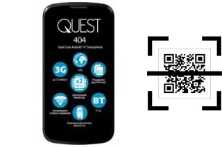 How to read QR codes on a Qumo Quest 404?