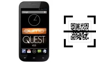 How to read QR codes on a Qumo QUEST 453?