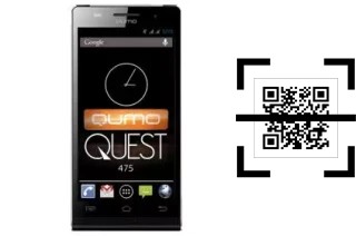 How to read QR codes on a Qumo QUEST 475?