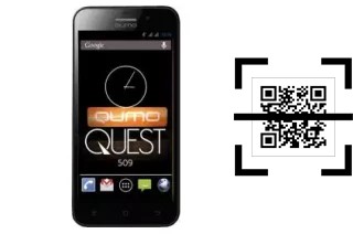 How to read QR codes on a Qumo QUEST 509?