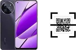 How to read QR codes on a Realme 11 4G?