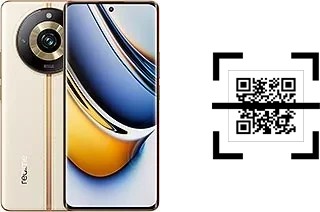 How to read QR codes on a Realme 11 Pro+?