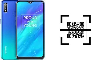 How to read QR codes on a Realme 3?