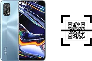 How to read QR codes on a Realme 7 Pro?