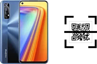 How to read QR codes on a Realme 7?