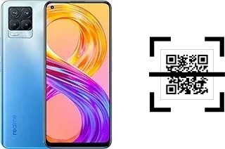 How to read QR codes on a Realme 8 Pro?