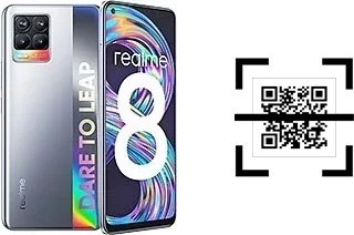 How to read QR codes on a Realme 8?