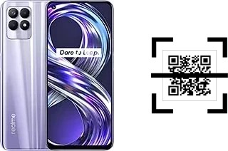 How to read QR codes on a Realme 8i?