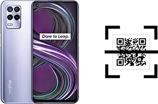 How to read QR codes on a Realme 8s 5G?