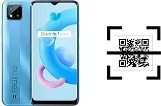 How to read QR codes on a Realme C20?