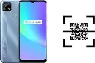 How to read QR codes on a Realme C25?