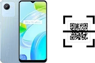 How to read QR codes on a Realme C30?