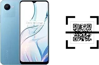 How to read QR codes on a Realme C30s?