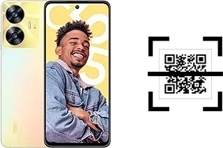 How to read QR codes on a Realme C55?