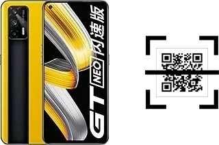 How to read QR codes on a Realme GT Neo Flash?