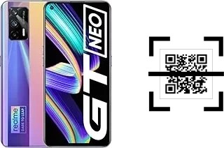 How to read QR codes on a Realme GT Neo?