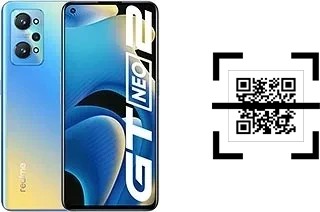 How to read QR codes on a Realme GT Neo2?