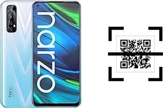 How to read QR codes on a Realme Narzo 20 Pro?