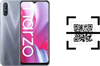 How to read QR codes on a Realme Narzo 20A?