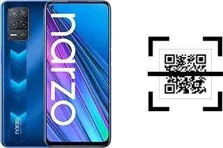 How to read QR codes on a Realme Narzo 30 5G?