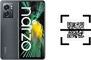 How to read QR codes on a Realme Narzo 50 5G?