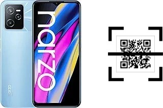 How to read QR codes on a Realme Narzo 50A Prime?