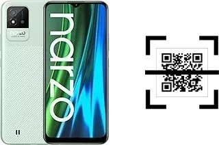 How to read QR codes on a Realme Narzo 50i?