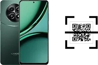 How to read QR codes on a Realme Narzo 70x?