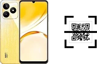 How to read QR codes on a Realme Narzo N53?