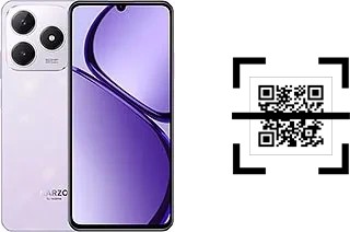 How to read QR codes on a Realme Narzo N63?