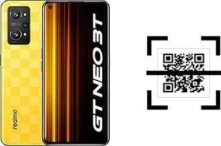 How to read QR codes on a Realme GT Neo 3T?