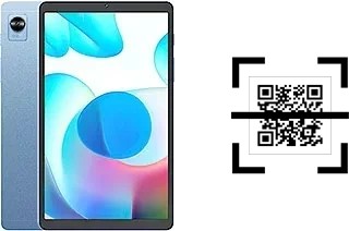 How to read QR codes on a Realme Pad Mini?