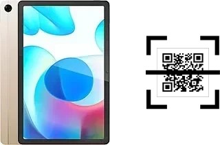 How to read QR codes on a Realme Pad?