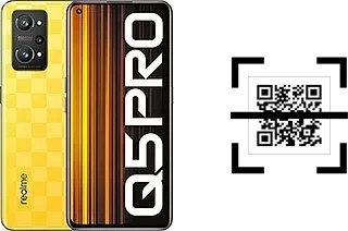 How to read QR codes on a Realme Q5 Pro?