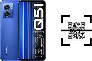 How to read QR codes on a Realme Q5i?