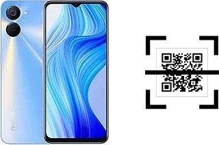 How to read QR codes on a Realme V20?