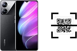 How to read QR codes on a Realme V30?