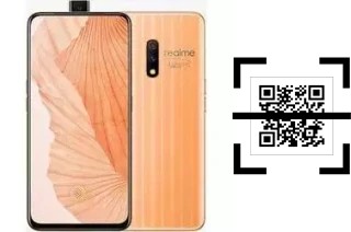 How to read QR codes on a Realme X Master Edition?