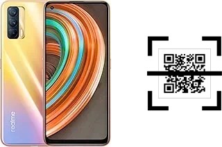 How to read QR codes on a Realme X7 (India)?