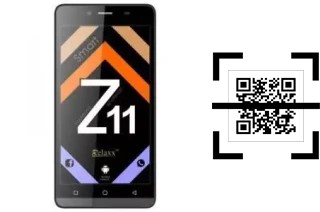 How to read QR codes on a Relaxx Z11?