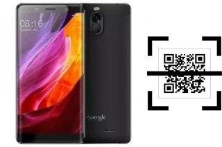 How to read QR codes on a Samgle MIX 1?