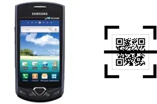 How to read QR codes on a Samsung I100 Gem?