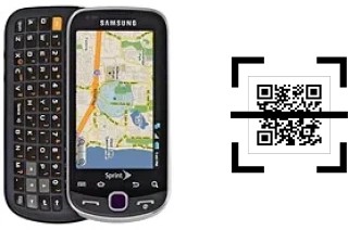 How to read QR codes on a Samsung Intercept?