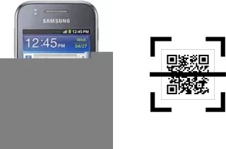 How to read QR codes on a Samsung Galaxy Y TV S5367?