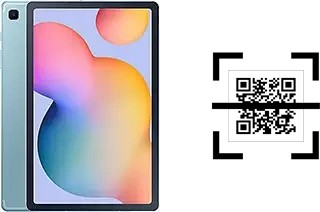 How to read QR codes on a Samsung Galaxy Tab S6 Lite?