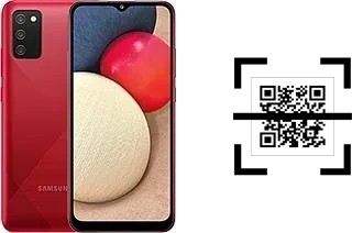 How to read QR codes on a Samsung Galaxy A02s?