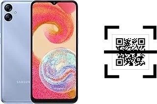 How to read QR codes on a Samsung Galaxy A04e?