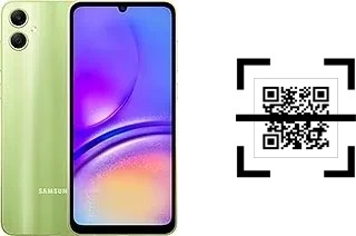 How to read QR codes on a Samsung Galaxy A05?